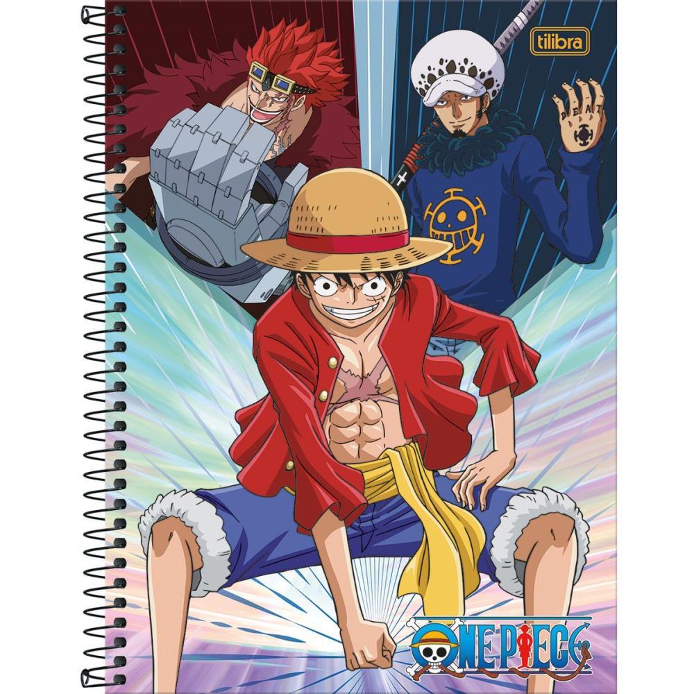 CADERNO 10X1 CAPA DURA ONE PIECE 160FLS. TILIBRA UNIDADE