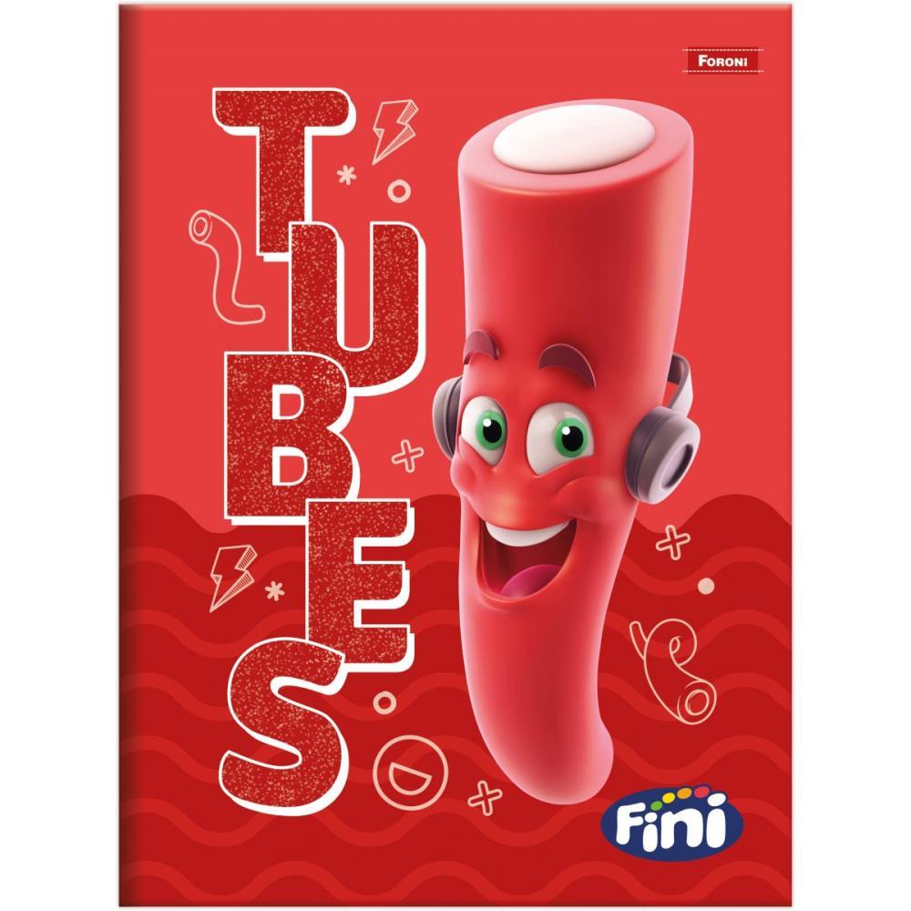 CADERNO BROCHURA 1/4 CAPA DURA FINI 80F FORONI PCT.C/10