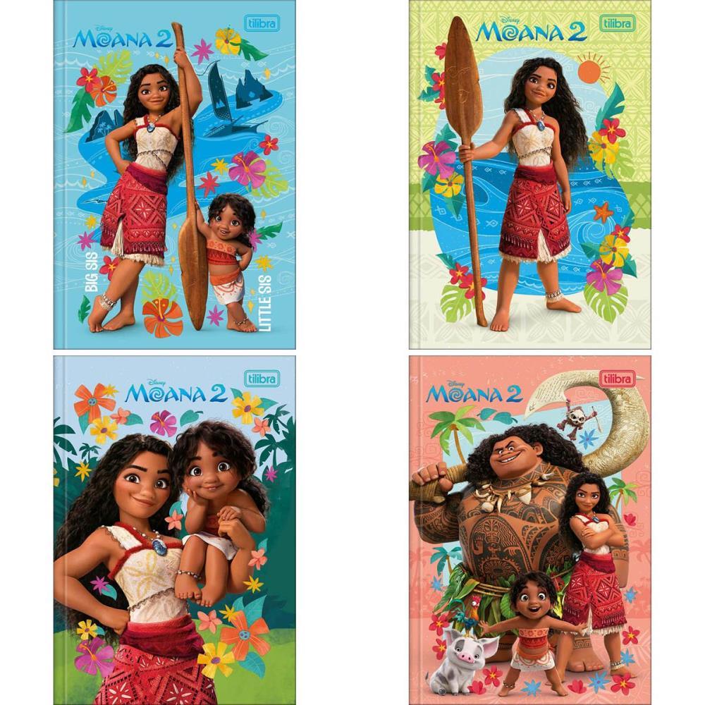 CADERNO BROCHURA 1/4 CAPA DURA MOANA 80FLS TILIBRA PCT.C/05