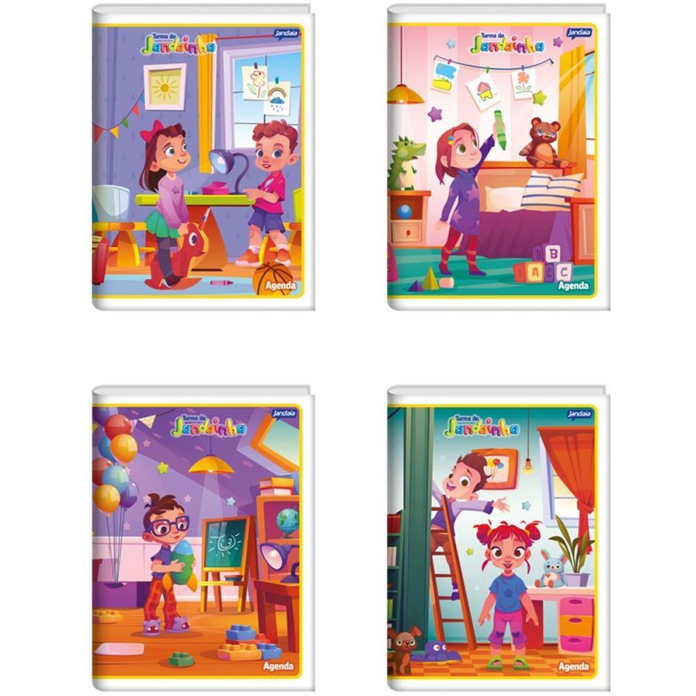 CADERNO BROCHURA 1/4 JANDAINHA 60 FOLHAS JANDAIA PCT.C/20