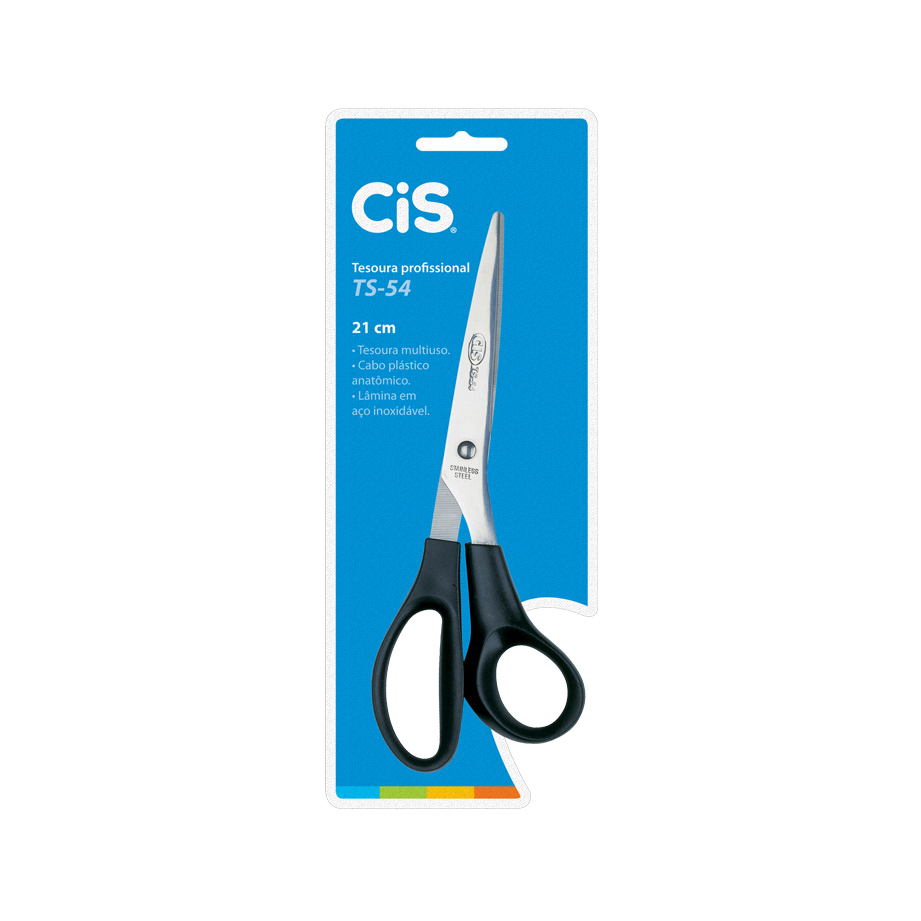 Tesoura Profissional Cis Office 21Cm Ts-54