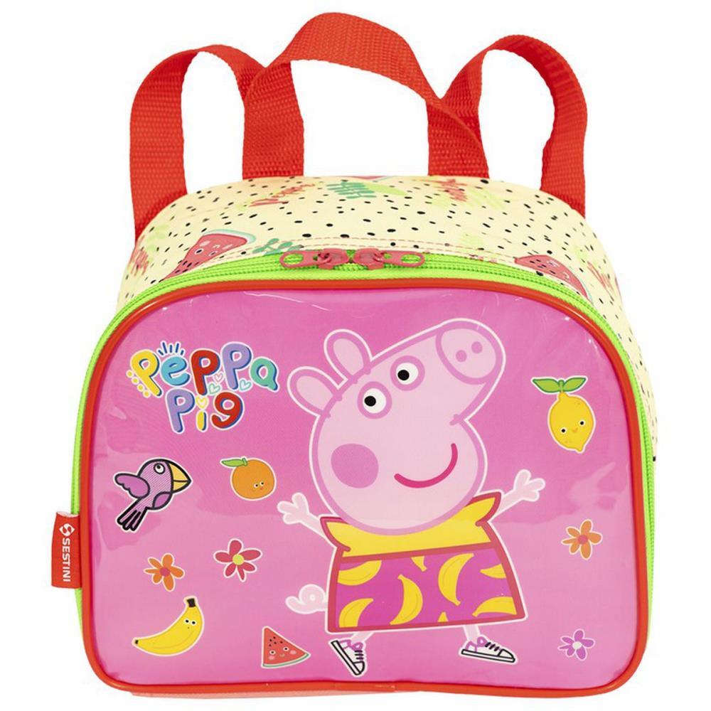 LANCHEIRA TERMICA PEPPA PIG FRUITS MAO/COSTAS SESTINI UNIDADE