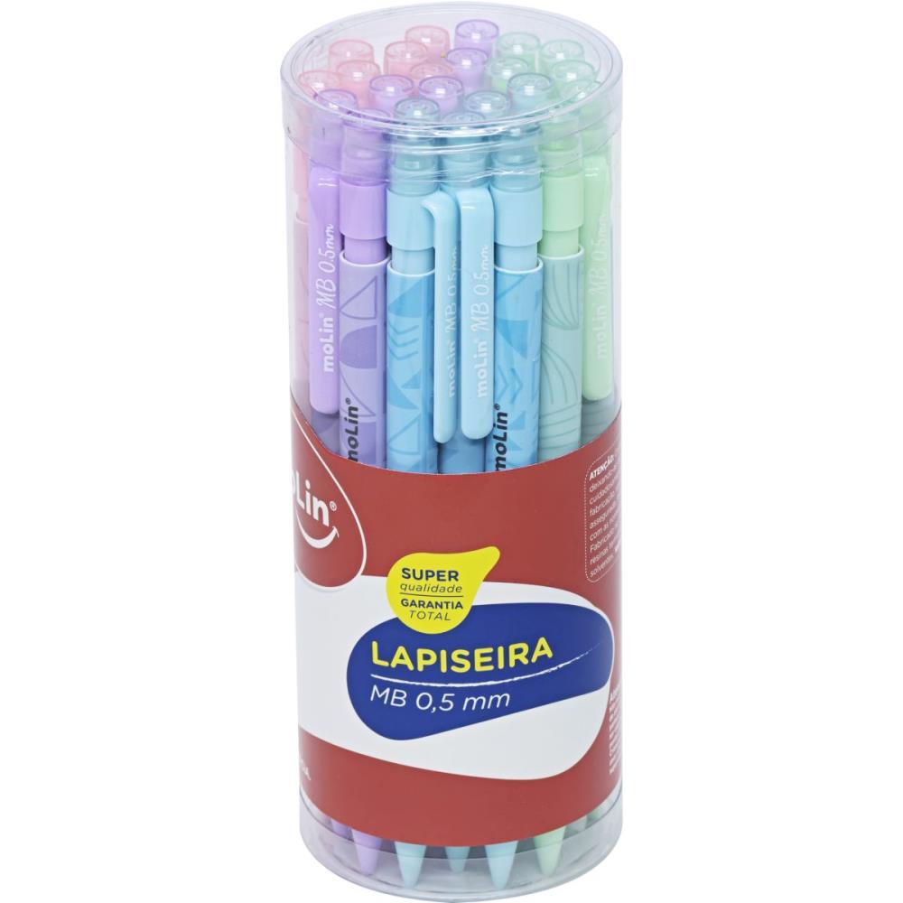 LAPISEIRA 0.5MM MB C/BORRACHA (S) MOLIN POTE-24