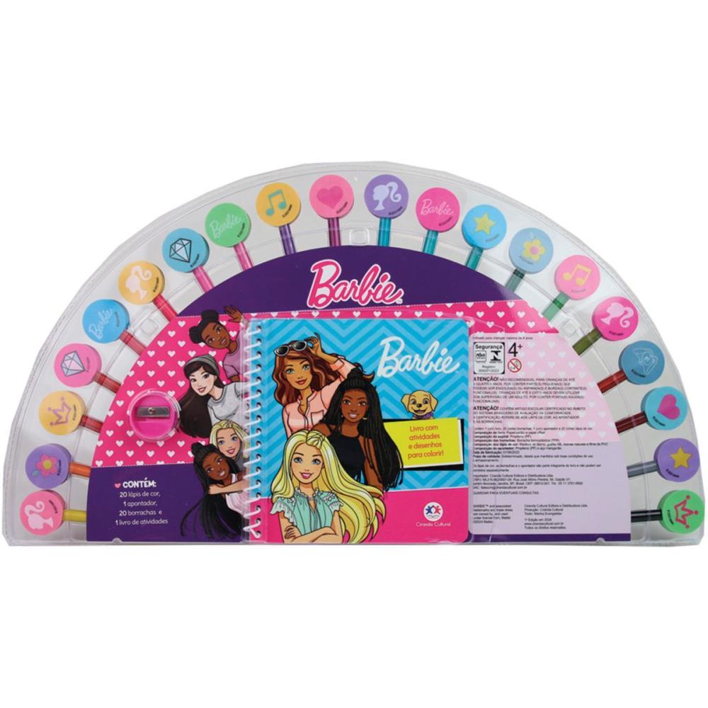 LIVRO BRINQUEDO ILUSTRADO KIT DIVERTIDO BARBIE MAGIC KIDS UNIDADE