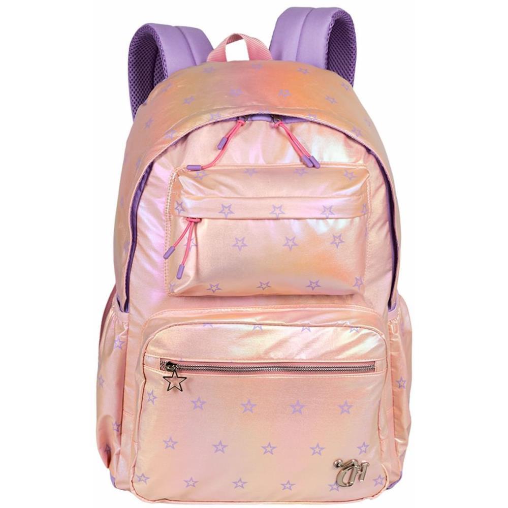 MOCHILA CAPRICHO ESTRELAS G 46CM RAINB SESTINI UNIDADE