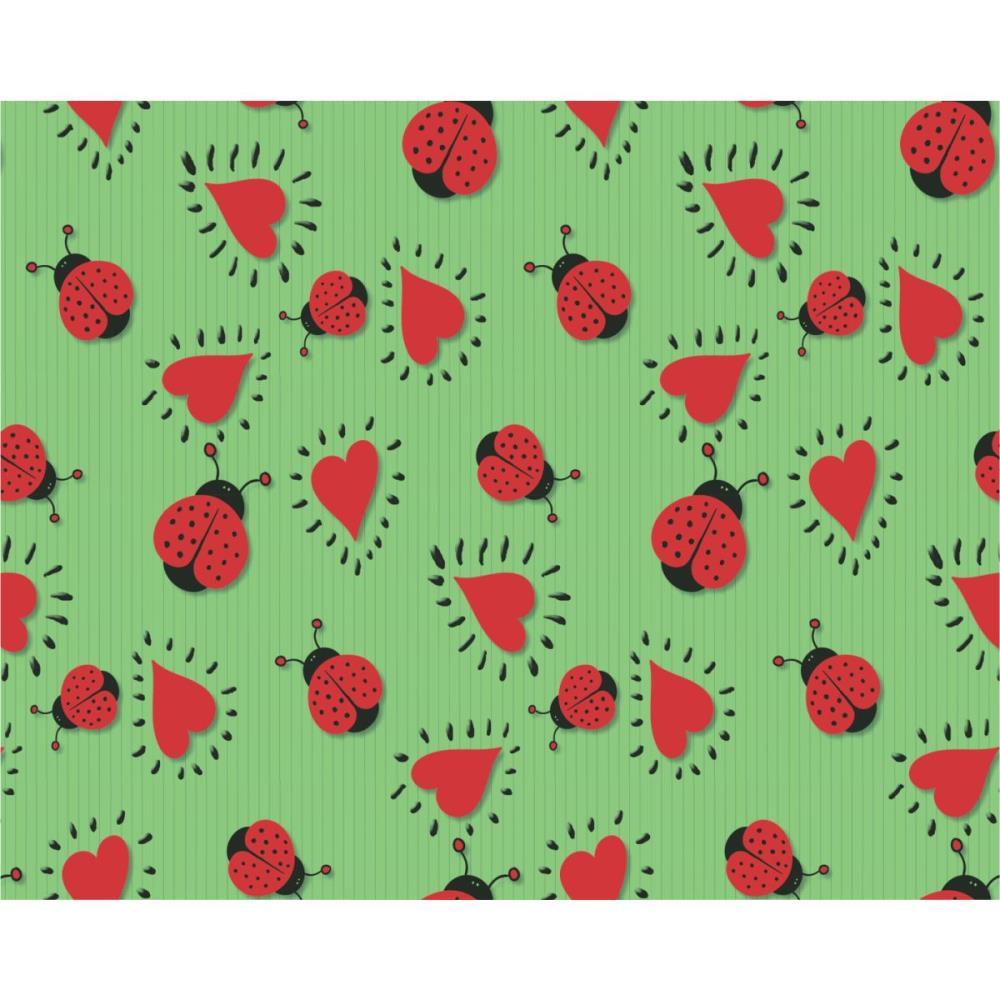 PAPEL PRESENTE BOBINA COUCHE 60CM.MOD.251 JOANINHA V.M.P. BO-100MTS