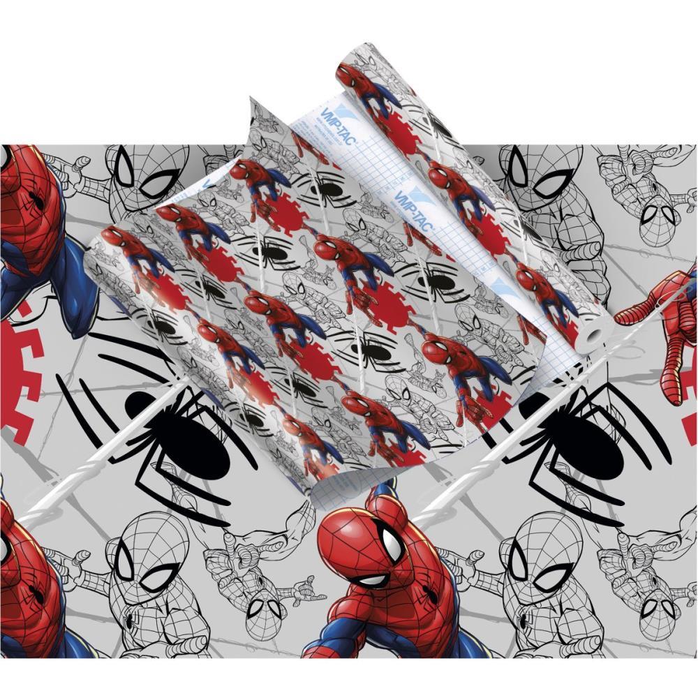 PLASTICO ADESIVO 45CMX10M SPIDER-MAN V.M.P. ROLO