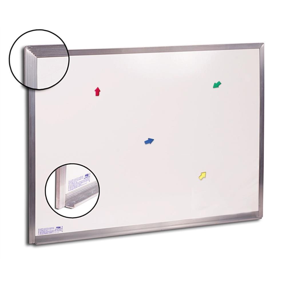 QUADRO AVISO MAGNETICO 60X40CM ALUMINIO STANDARD CORTIARTE UNIDADE