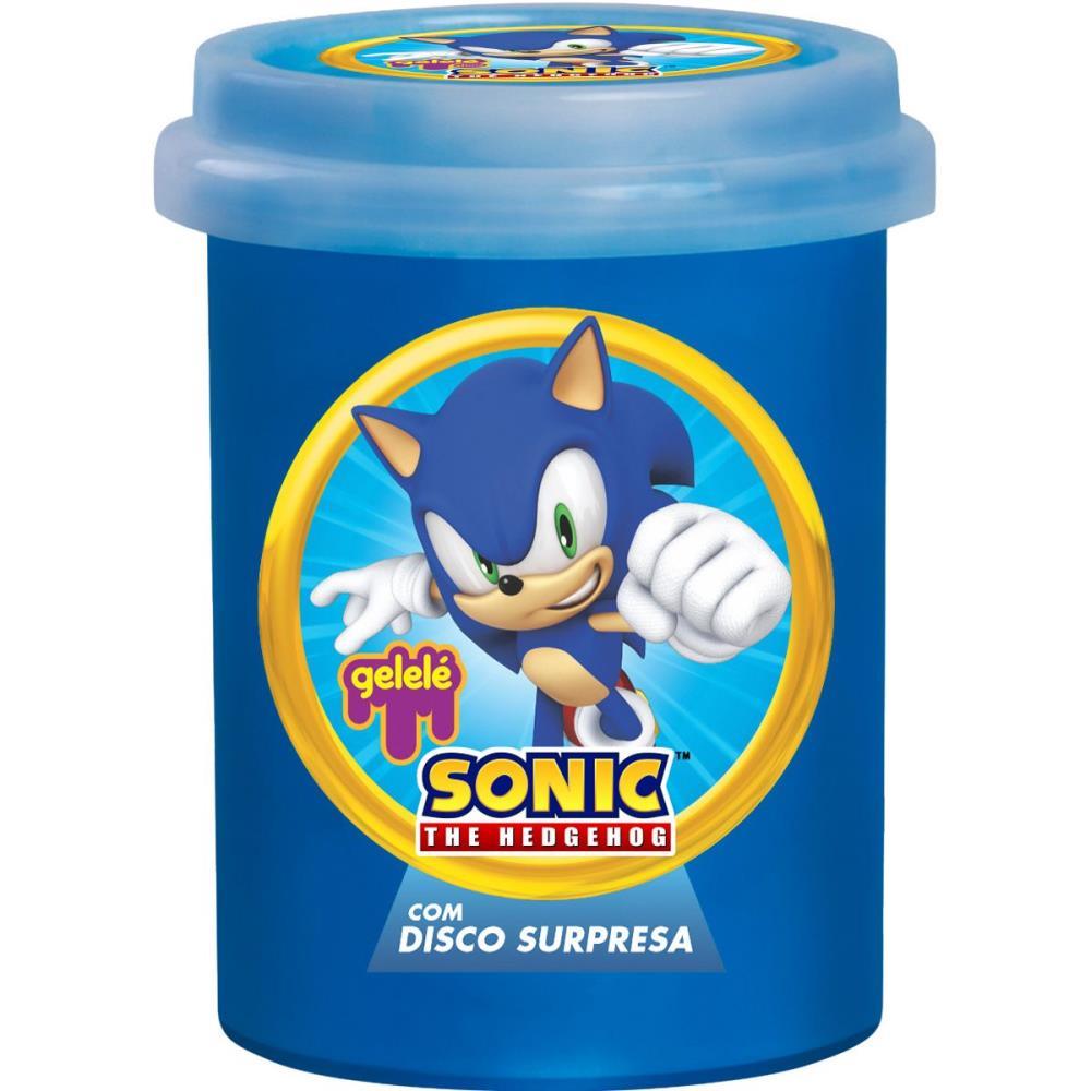 SLIME GELELE POTE SONIC 152G DOCE BRINQUEDO CX.C/24