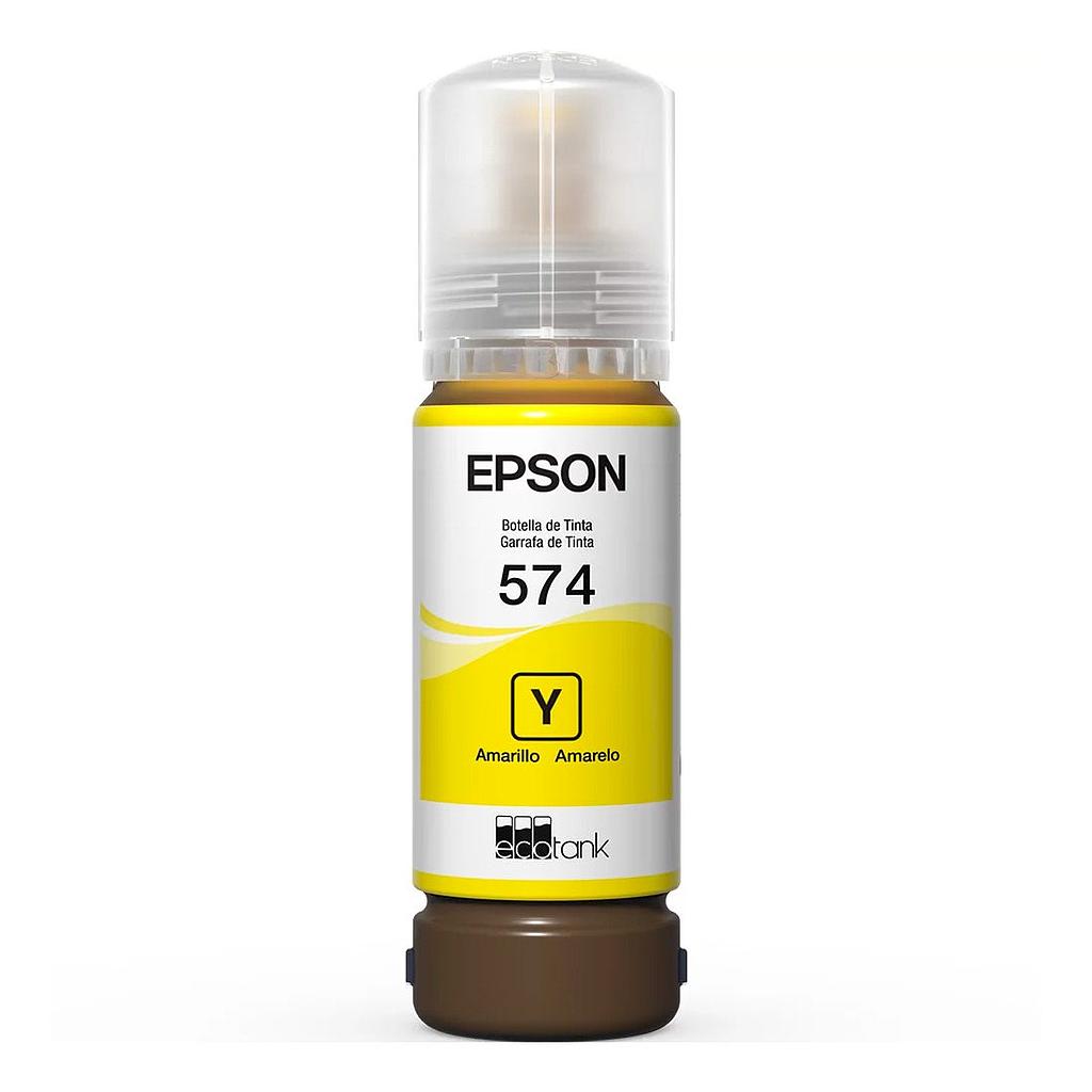 REFIL DE TINTA EPSON T574 AMARELA 70ML - T574420-AL