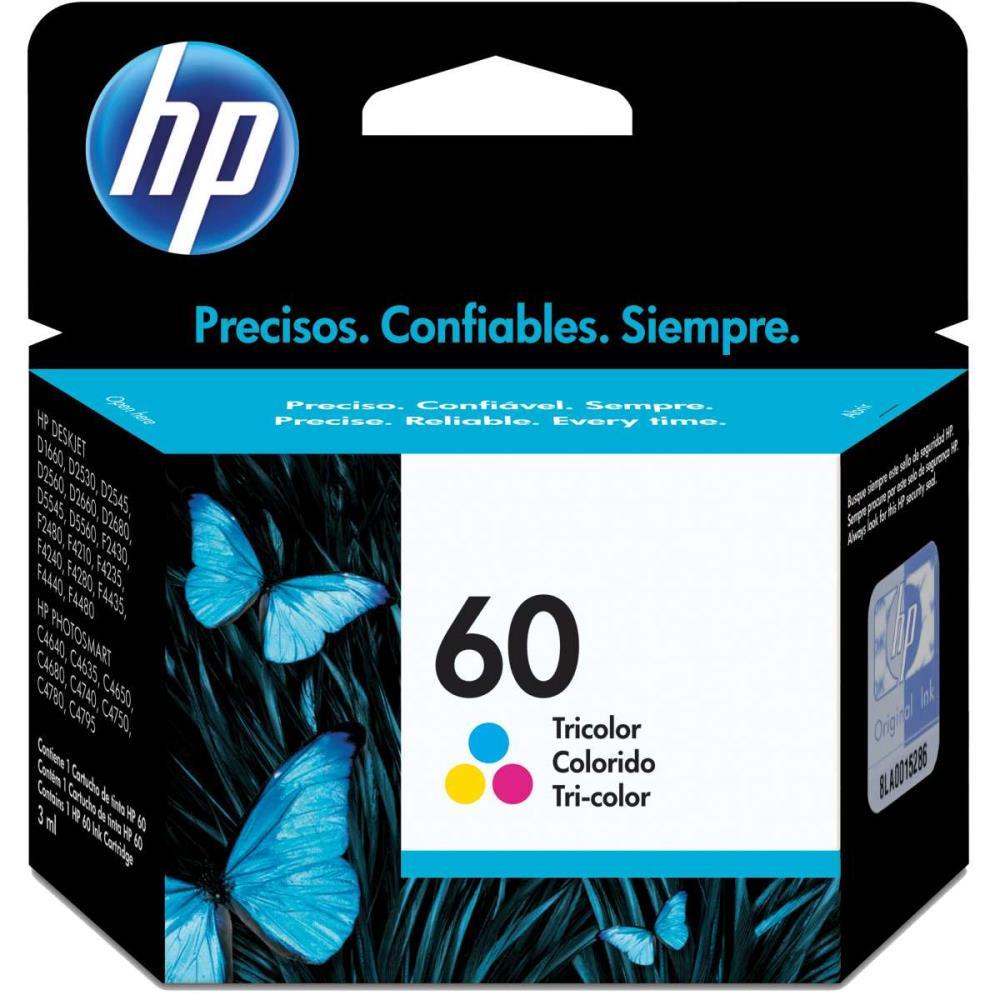 Cartucho Hp 60 Color Cc643Wb