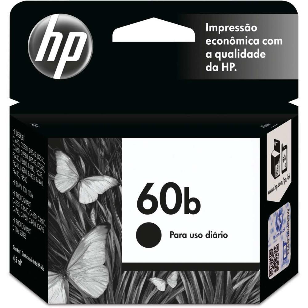 Cartucho Hp 60B Preto Every Day Cc636Wb