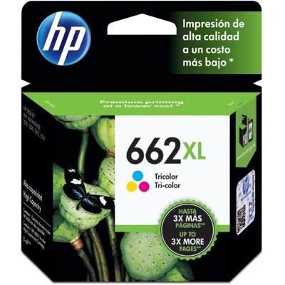 Cartucho Hp 662Xl Colorido Cz106Ab 8Ml