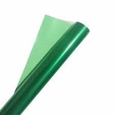 Papel Celofane 80Cmx1.00M Verde Vmp - Rolo com 50 Folhas