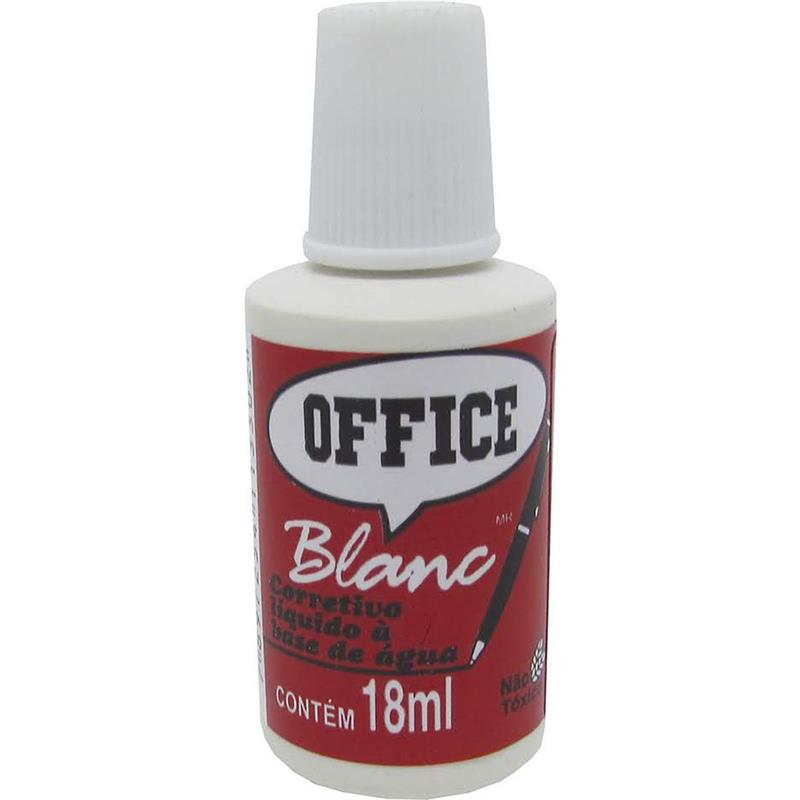Corretivo Office Blanc 18Ml - Radex Unidade