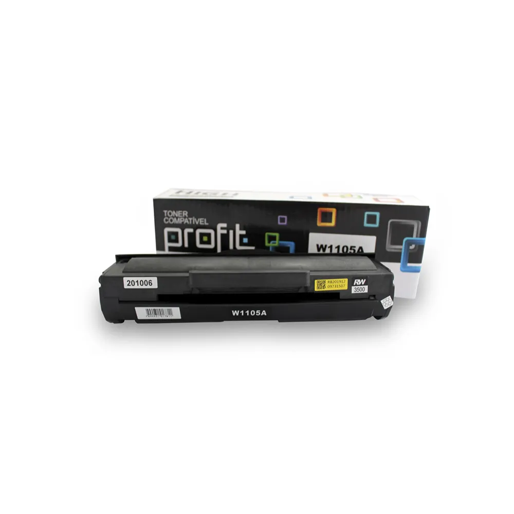 CARTUCHO TONER COMPATÍVEL HP 105A PRETO PROFIT 1K COM CHIP