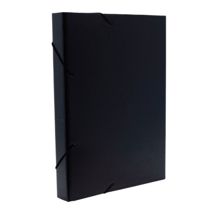 PASTA POLIONDA 5,5CM POLYCART 4002 PRETO
