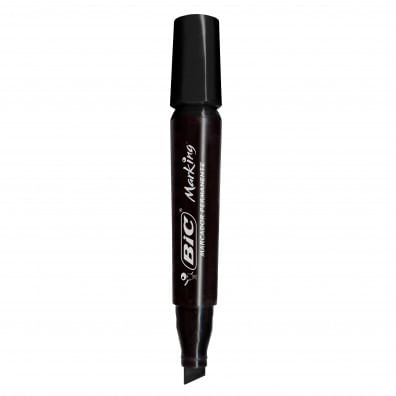 MARCADOR PERMANENTE RECARREGAVEL BIC MARKING PRETO