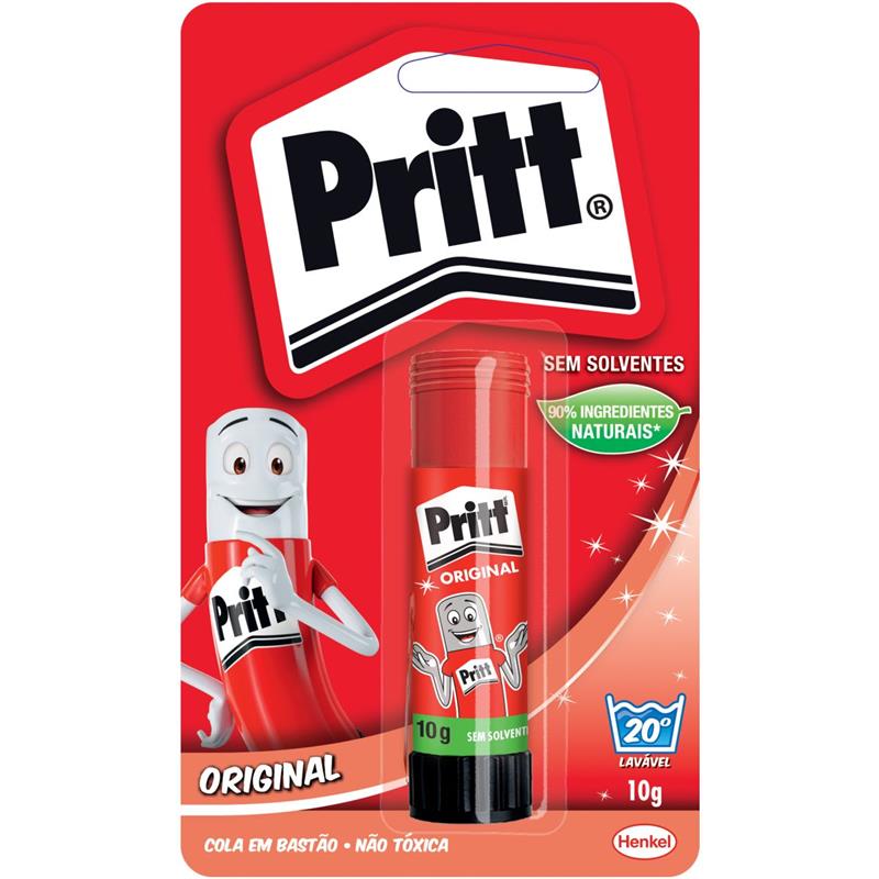 COLA EM BASTAO PRITT 10 GRAMAS - HENKEL