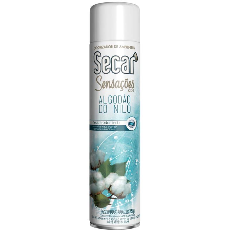 ODORIZADOR DE AMBIENTE SECAR ALGODÃO DO NILO 360ML SOIN