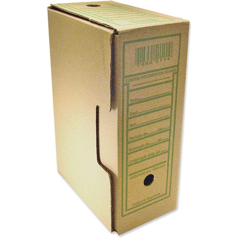 ARQUIVO MORTO PAPELÃO 35 CM X 13,3 CM X 24,7 CM 240 G SÃO CARLOS UNIDADE