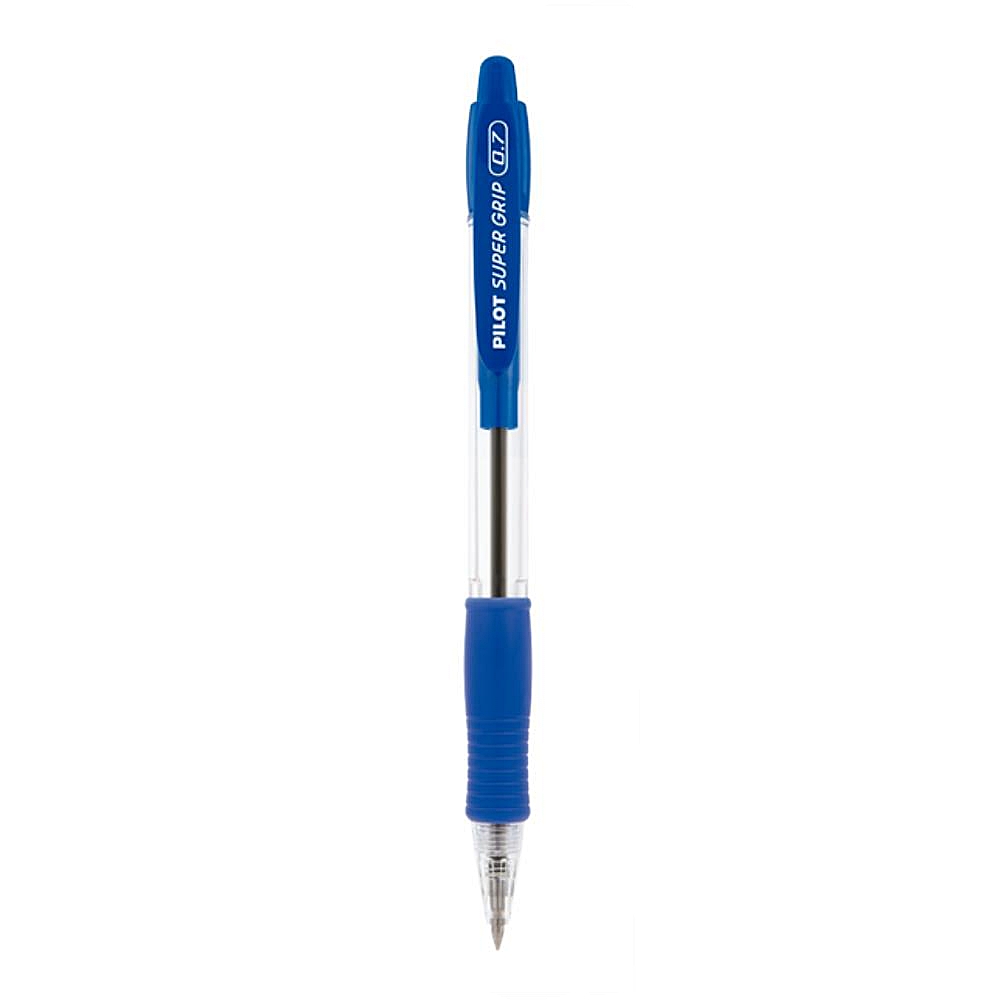 Caneta Pilot Bps Super Grip 10-Rf 0.7 Azul