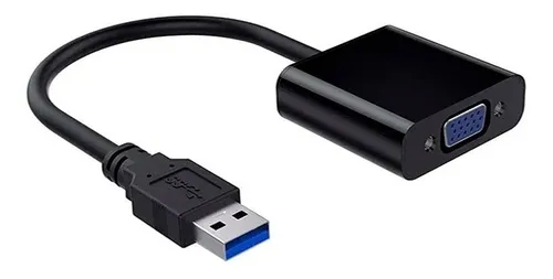 CABO ADAPTADOR CONVERSOR USB PARA VGA MONITOR - USB 3.0/2.0