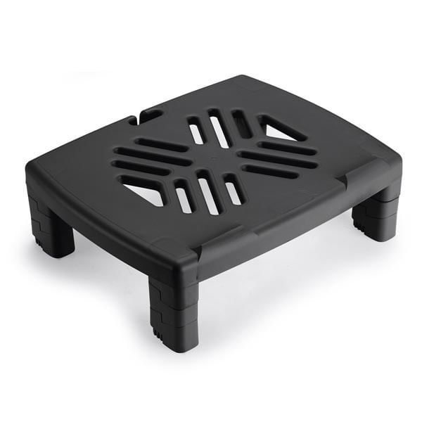 SUPORTE PARA MONITOR PLASTICO PRETO WALEU UNIDADE