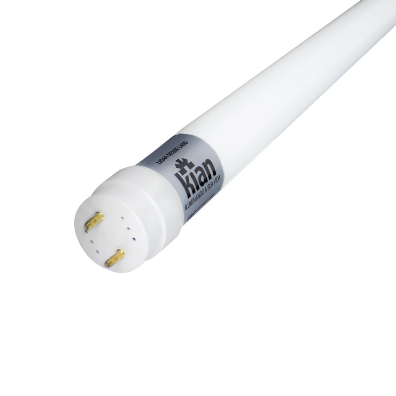 LÂMPADA LED TUBE GLASS 18W 4.000K BRANCA NEUTRA BIVOLT KIAN