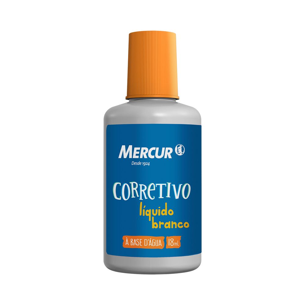 Corretivo Líquido Base Água Mercur 18Ml