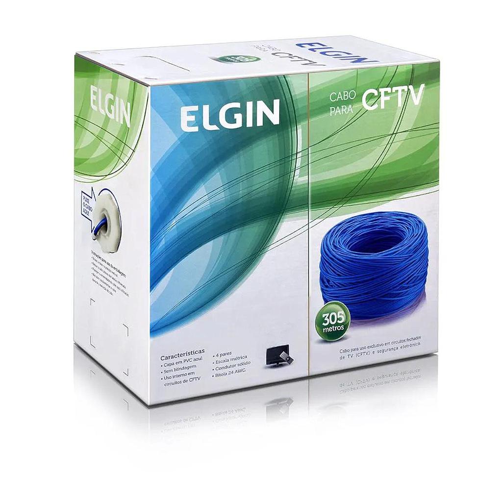 CABO PARA REDE ELGIN AZUL (M305) CFTV