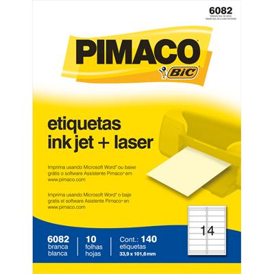 Etiqueta Pimaco 6082 Pctc/140Und