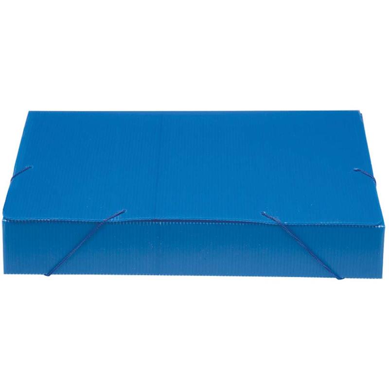 PASTA POLIONDA OFICIO 55MM AZUL NOVAONDA POLIBRAS UNIDADE