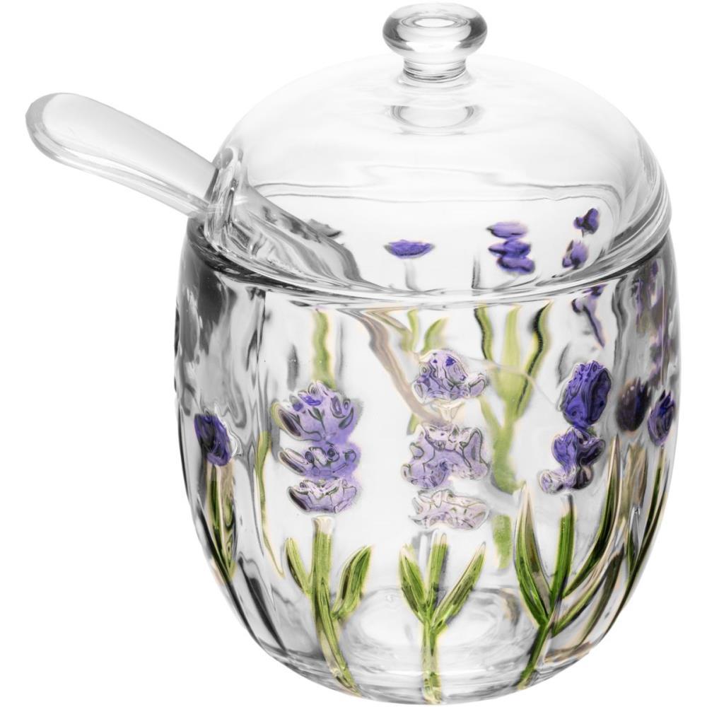 UTENSILIO DOMESTICO ACUCAREIRO LAVANDA C/COLHER LYOR UNIDADE