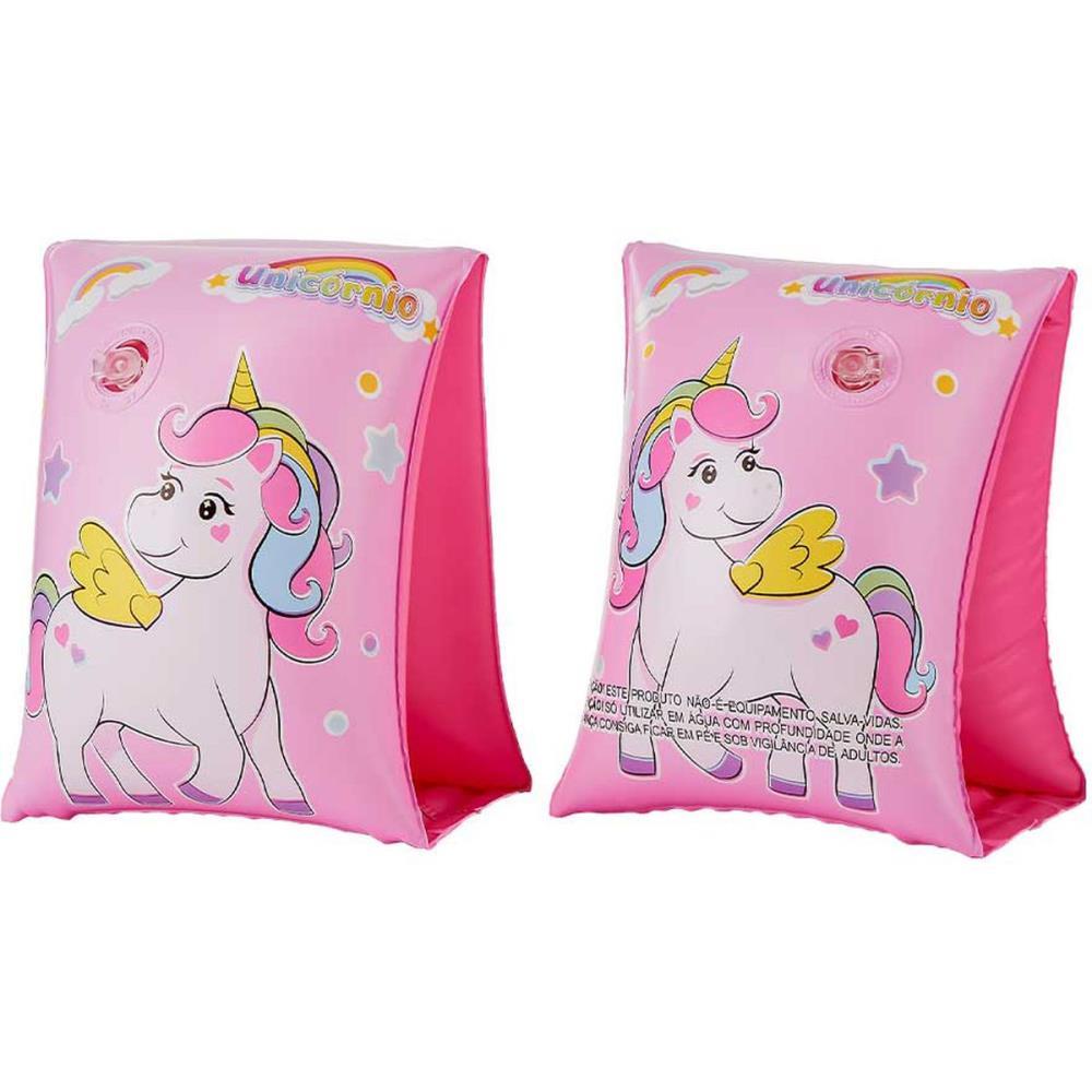 BOIA DE BRACO UNICORNIO 25X15,5CM DM TOYS UNIDADE