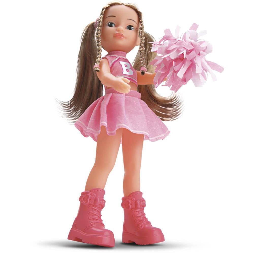 BONECA CHEERLEADER GIRLS POWER 34,5CM BEE TOYS UNIDADE