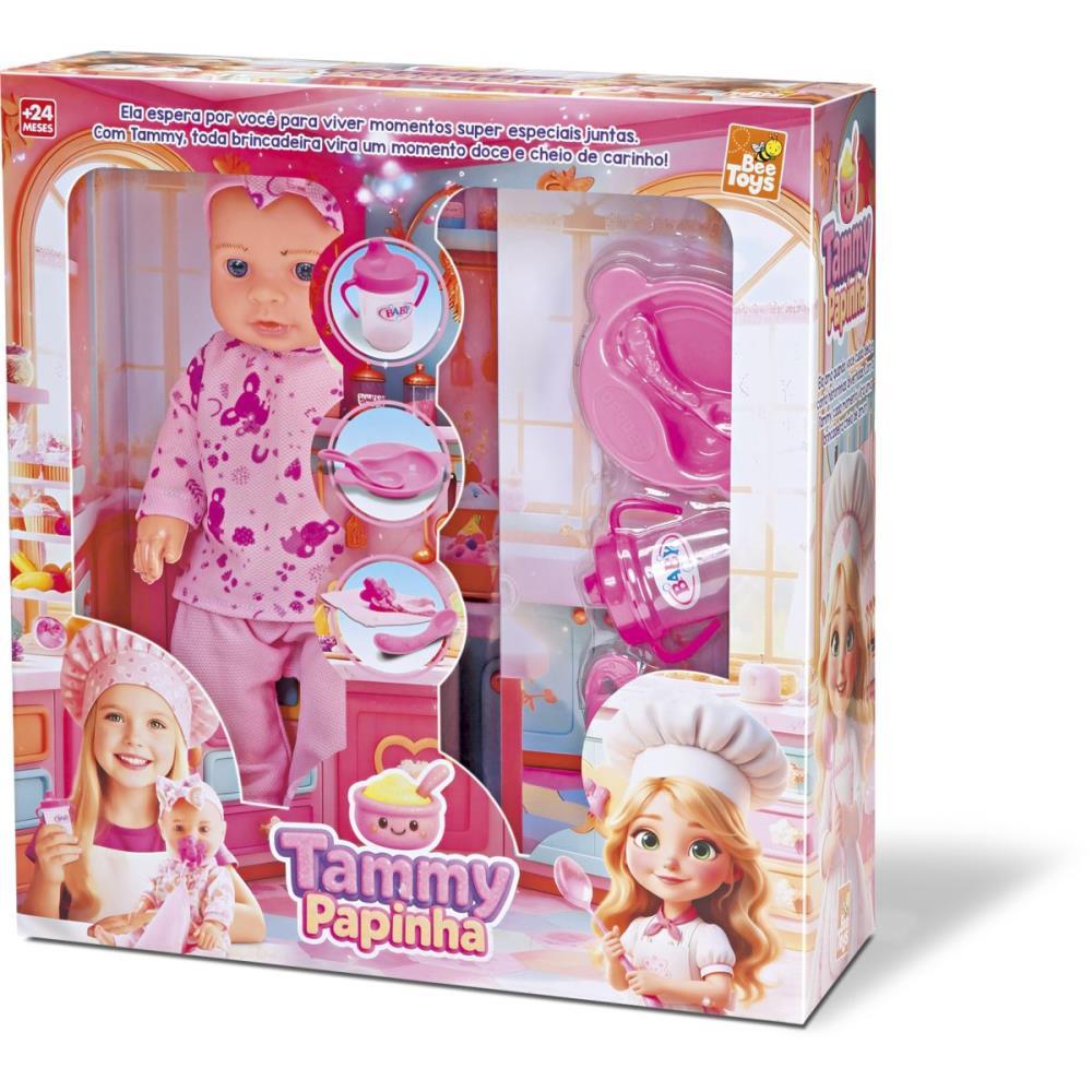BONECA TAMMY PAPINHA 32CM BEE TOYS UNIDADE
