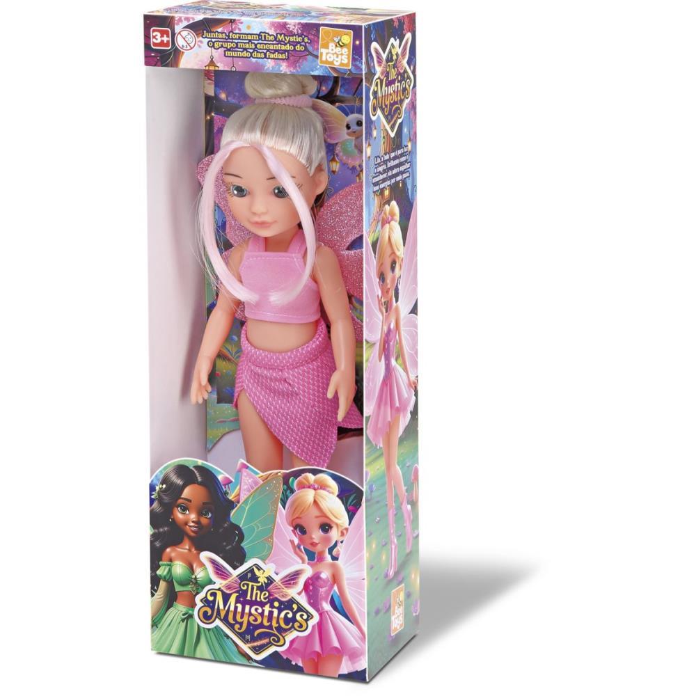 BONECA THE MYSTICS BRANCA 34,5CM BEE TOYS UNIDADE