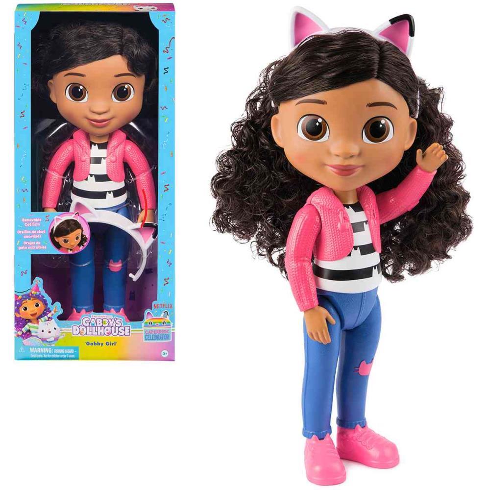 BONECO E PERSONAGEM GABBYS DOLLHOUSE 32CM SUNNY UNIDADE