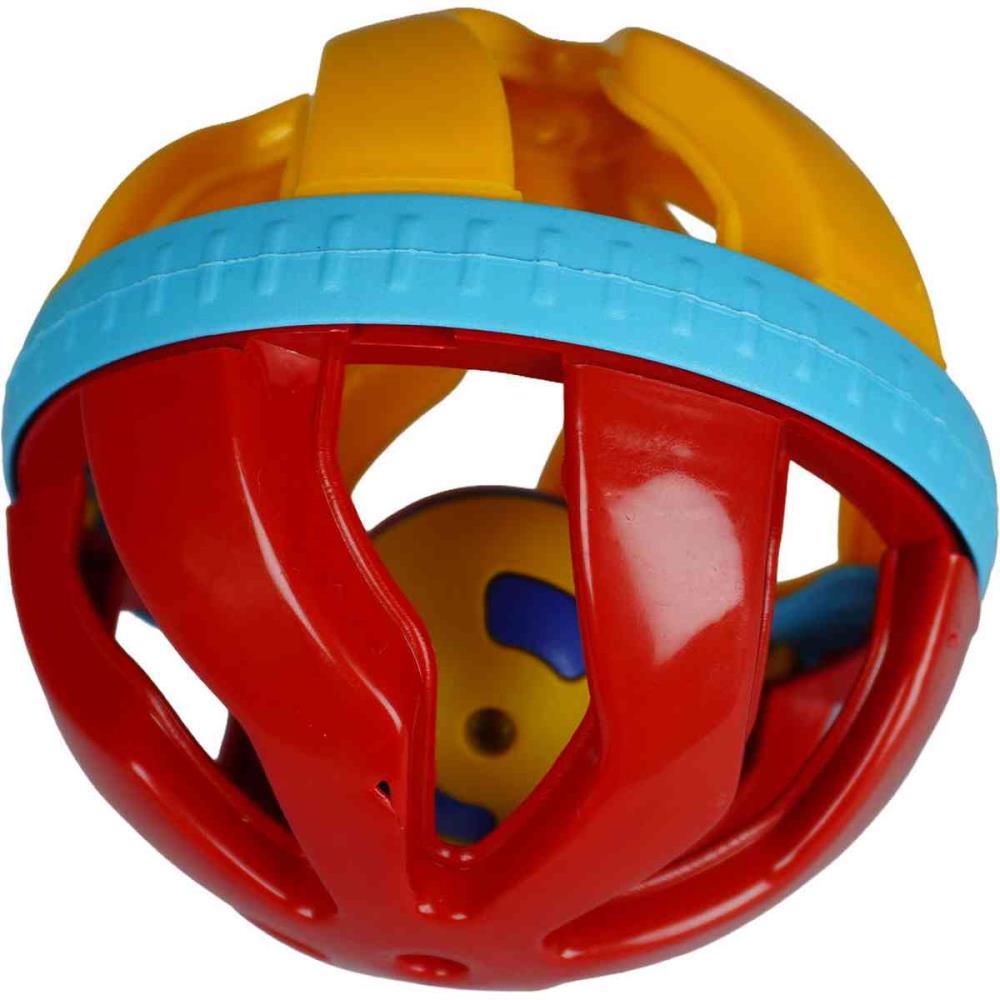 BRINQUEDO PARA BEBE BOLA SENSORIAL BABY 10CM C/SOM KENDY BRINQUEDOS UNIDADE