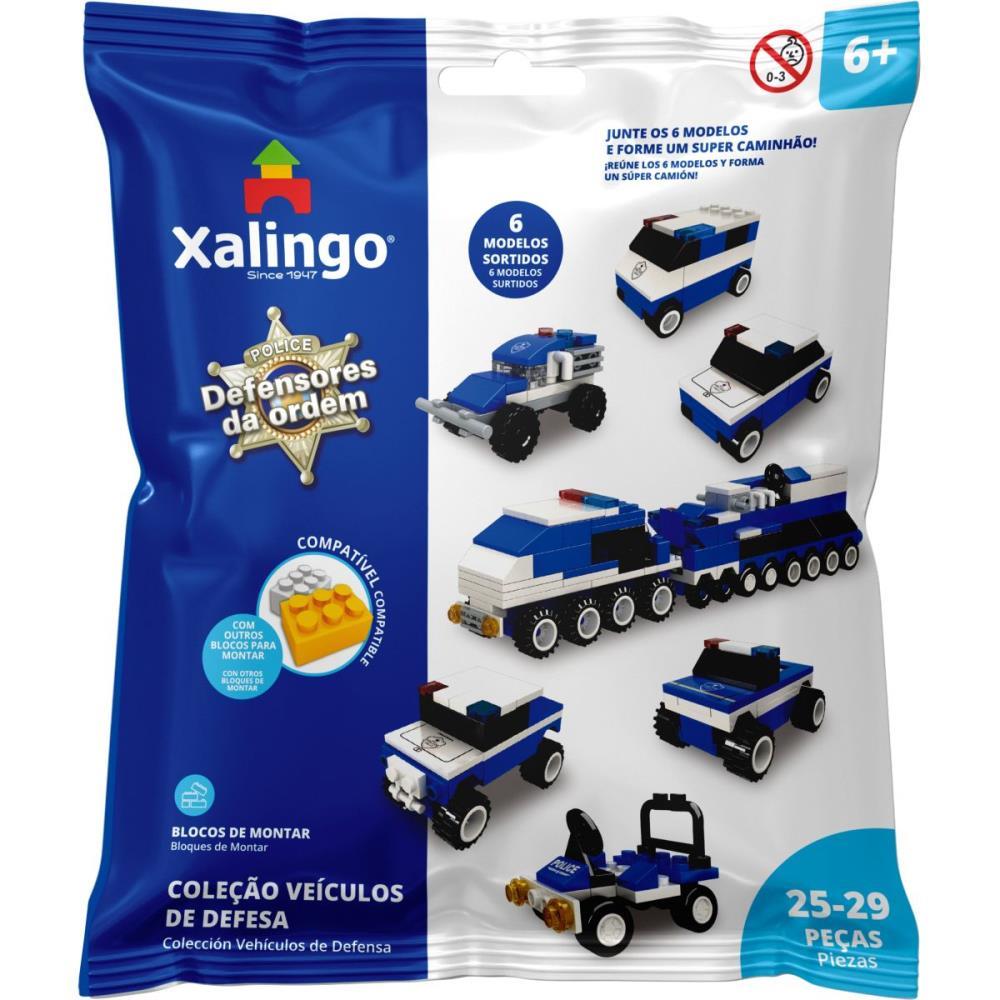 BRINQUEDO PARA MONTAR DEFENSORES DA ORDEM 25/29PCS XALINGO UNIDADE