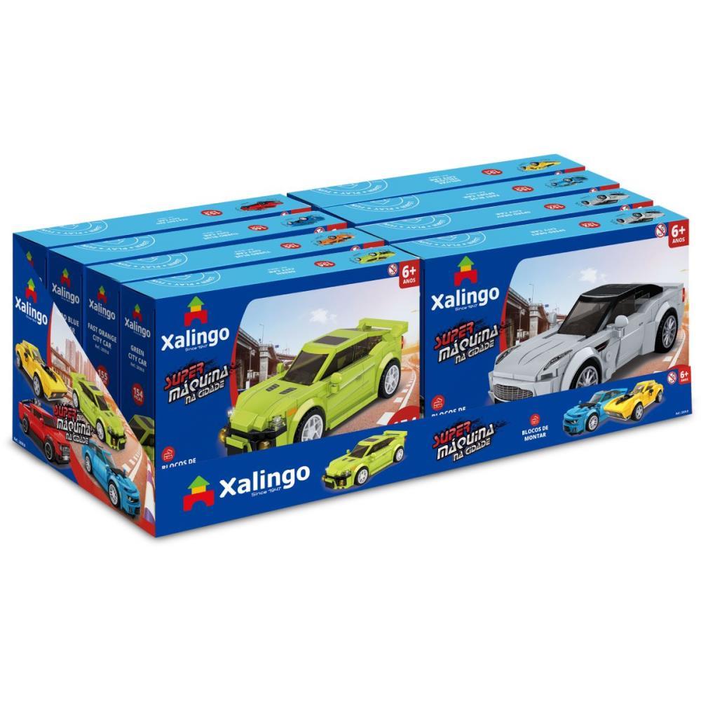 BRINQUEDO PARA MONTAR SUPER MAQUINA CIDADE XALINGO UNIDADE