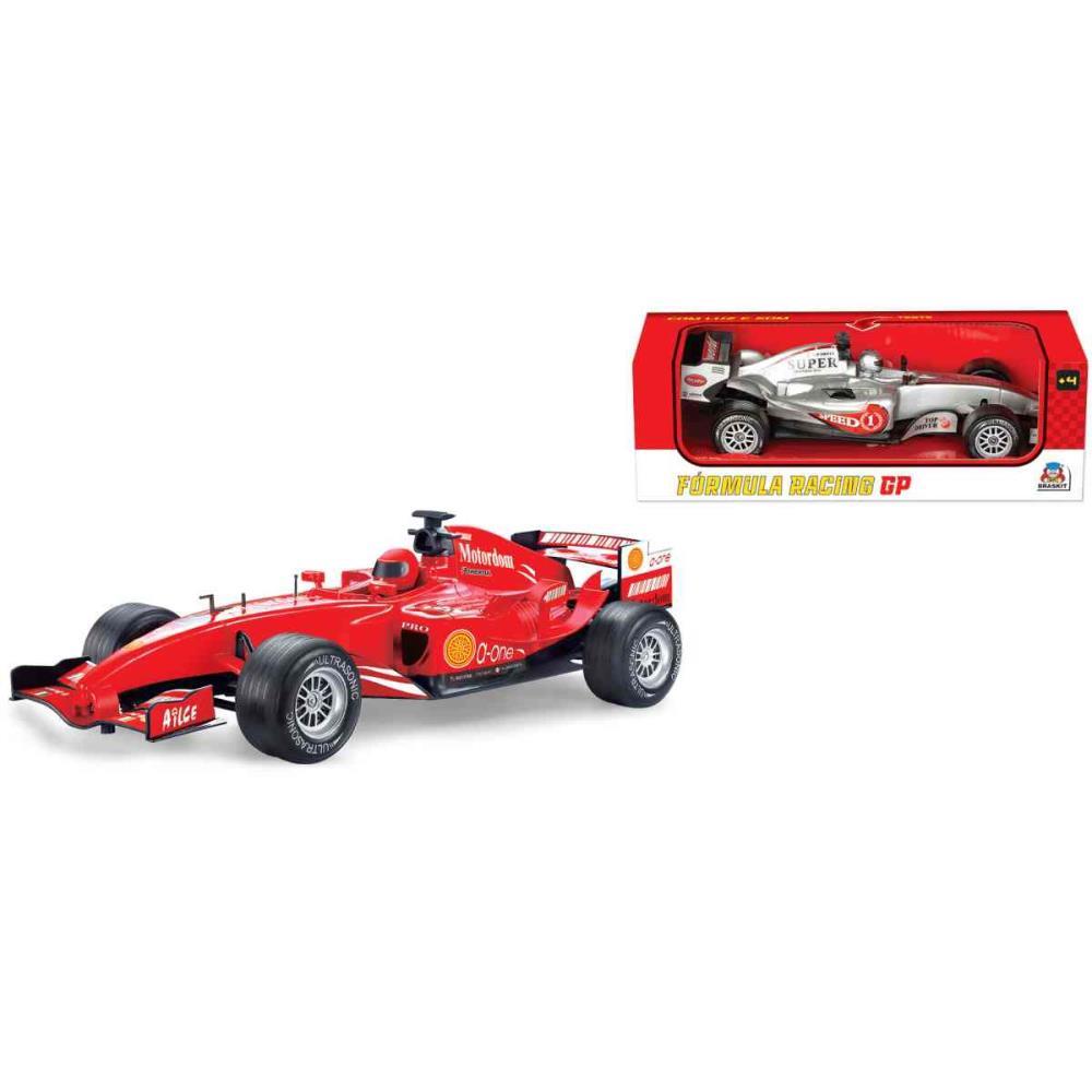 CARRINHO A FRICCAO FORMULA RACING GP C/LUZ E SOM BRASKIT UNIDADE
