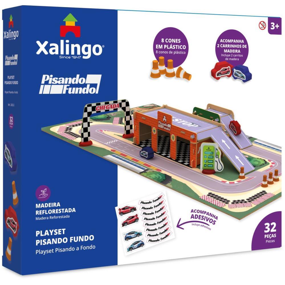 CENARIO TEMATICO (PLAYSET) PISANDO FUNDO 32PCS XALINGO UNIDADE