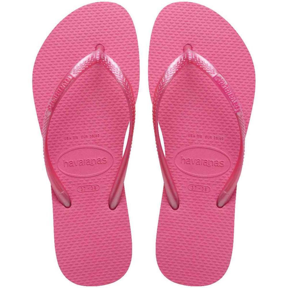 CHINELO HAVAIANAS FEMININO SLIM 35/6 ROSA FLUX HAVAIANAS PAR