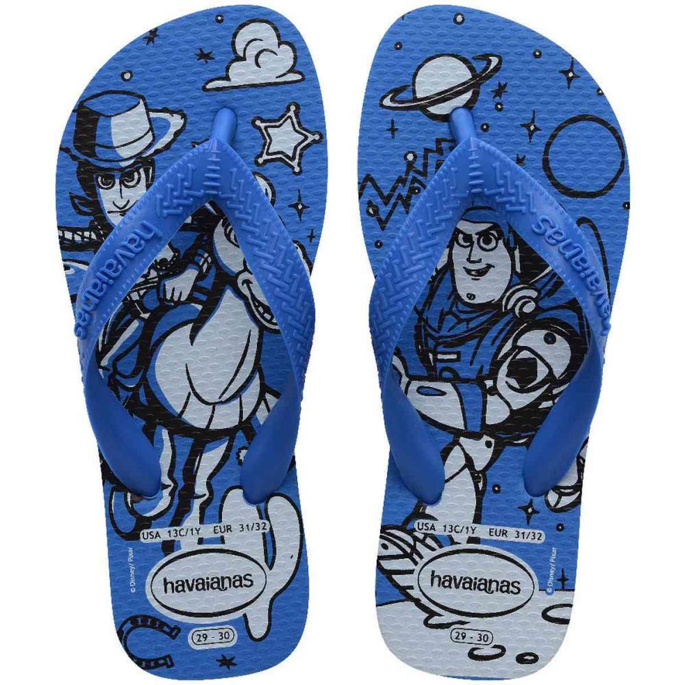 CHINELO HAVAIANAS INFANTIL KIDS DISNEY 31/2 AZUL BRILHANT HAVAIANAS PAR