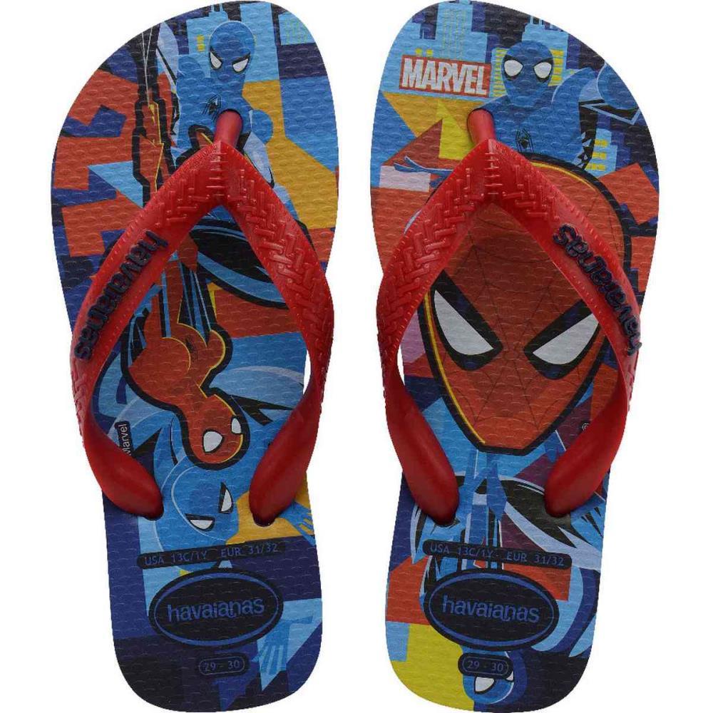 CHINELO HAVAIANAS INFANTIL KIDS TOP MARVEL 29/0 MARINHO HAVAIANAS PAR