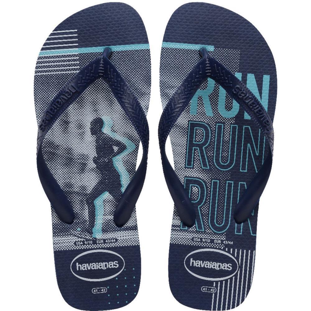 CHINELO HAVAIANAS MASCULINO TOP ATHLETIC 39/0 MARINHO/AZUL HAVAIANAS PAR