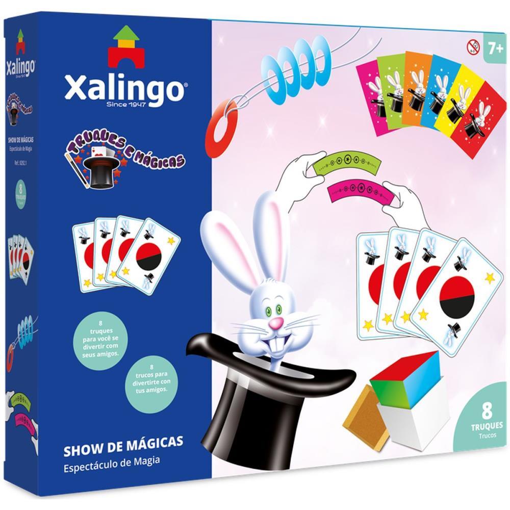 JOGO DIVERSO SHOW DE MAGICAS 8 TRUQUES XALINGO UNIDADE
