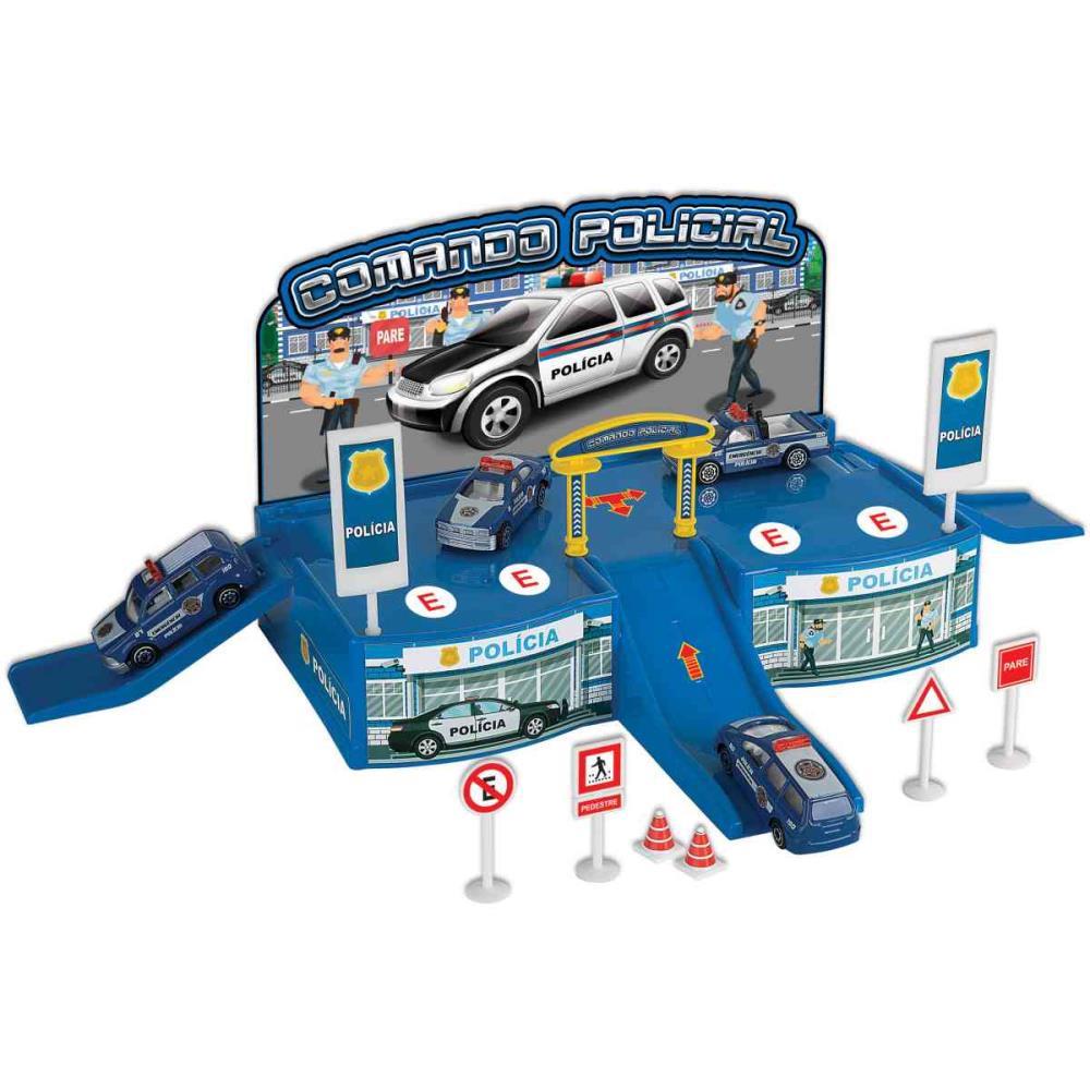 PISTA COMANDO POLICIAL C/CARRINHO BRASKIT UNIDADE